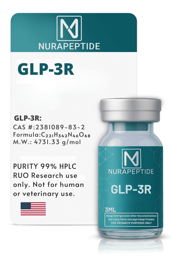 Nura Peptides GLP-3R research vial