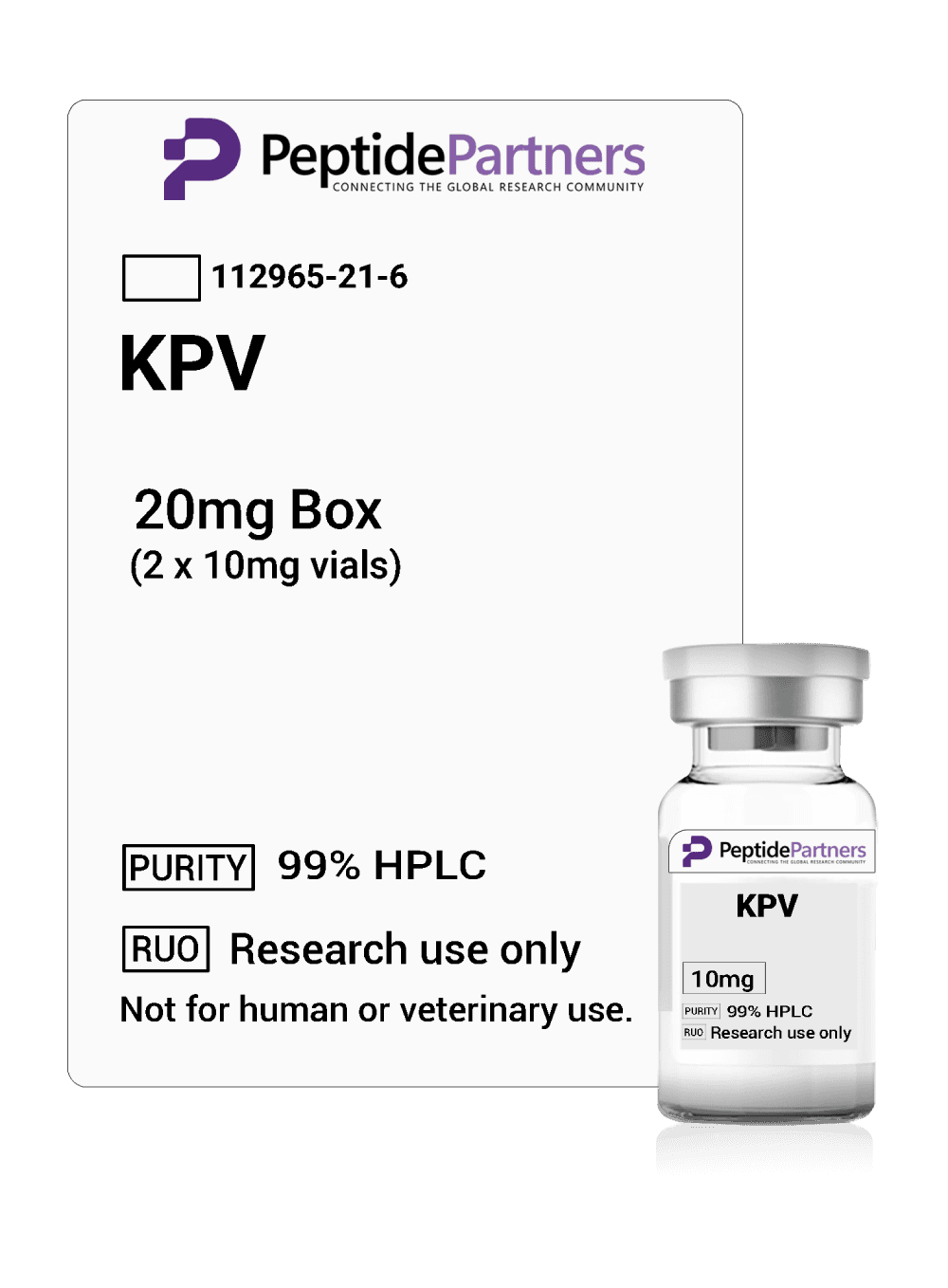 KPV product from Peptide Partners