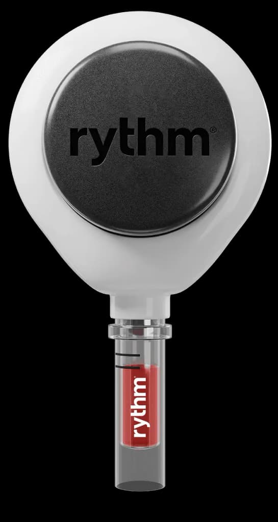 Rythm Health at-home blood test kit